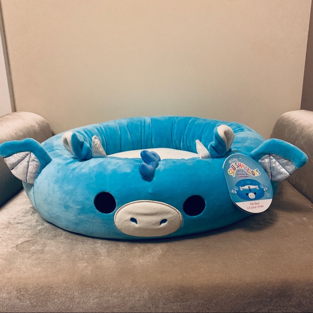Squishmallow Devin Dragon 🐲 Pet Bed, Cat Dog Bed, 18” New